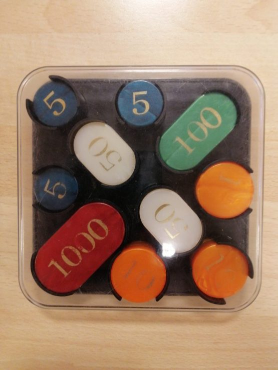 Jetons pour jeux de cartes