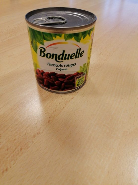 BONDUELLE HARICOTS ROUGES PRÉPARÉS (125G)
