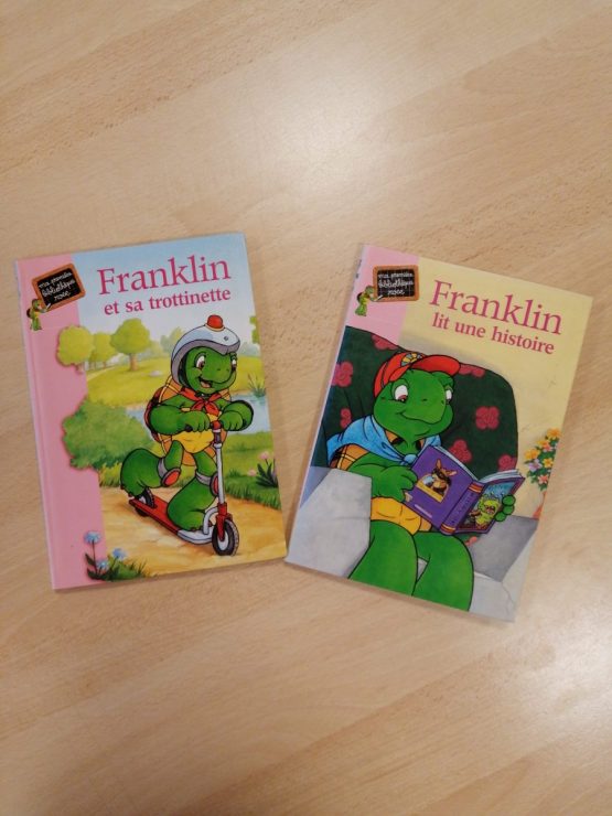 Lot de 2 livres de Franklin