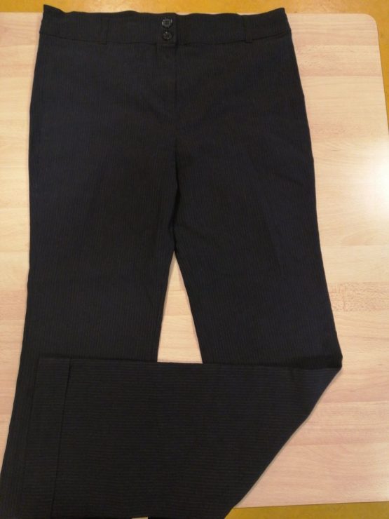 Pantalon à rayures noir 8 ans