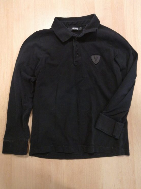 T-shirt à manches longues noir 8 ans