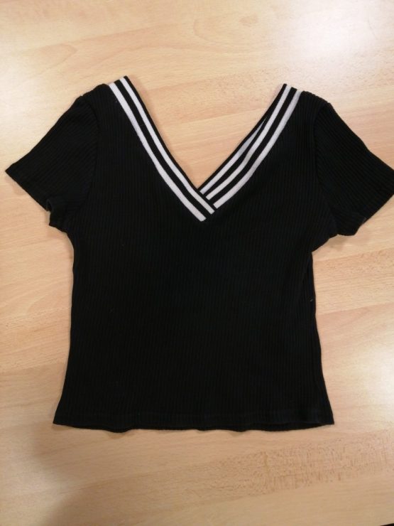 T-Shirt noir pour enfant de 12 ans