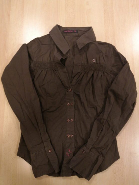 Chemise  Pink woman Marron Taille M