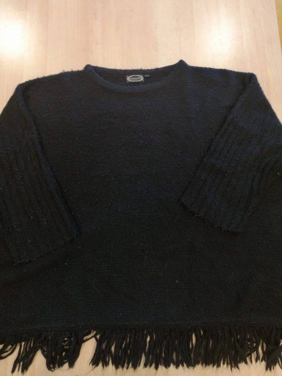Poncho noir taille 42/44