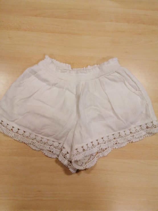 Short blanc Taille 10 ans