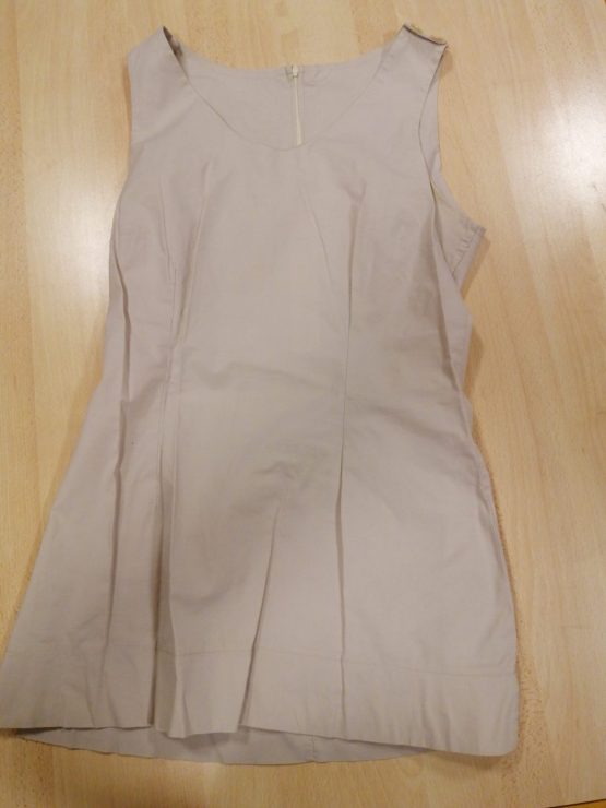 débardeur beige taille S