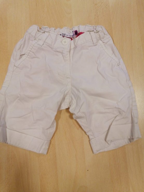 short blanc 4 ans