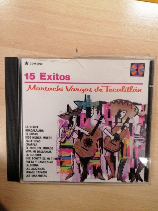 Album 15 Exitos  de Maraichi Vargas de Tecalitlàn