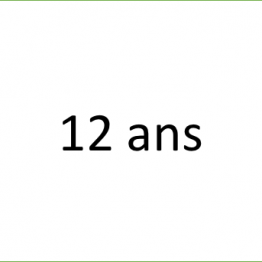 Taille 12 ans
