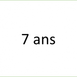 Taille 07 ans