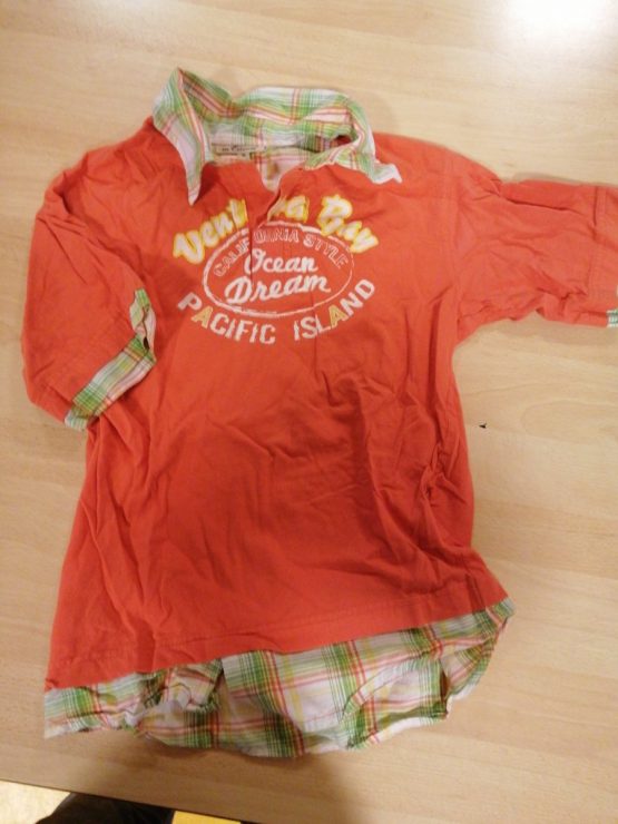 T-shirt rouge 10 ans
