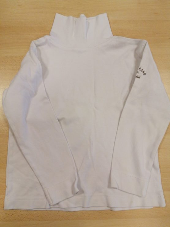 T-Shirt manche long blanc 8 ans