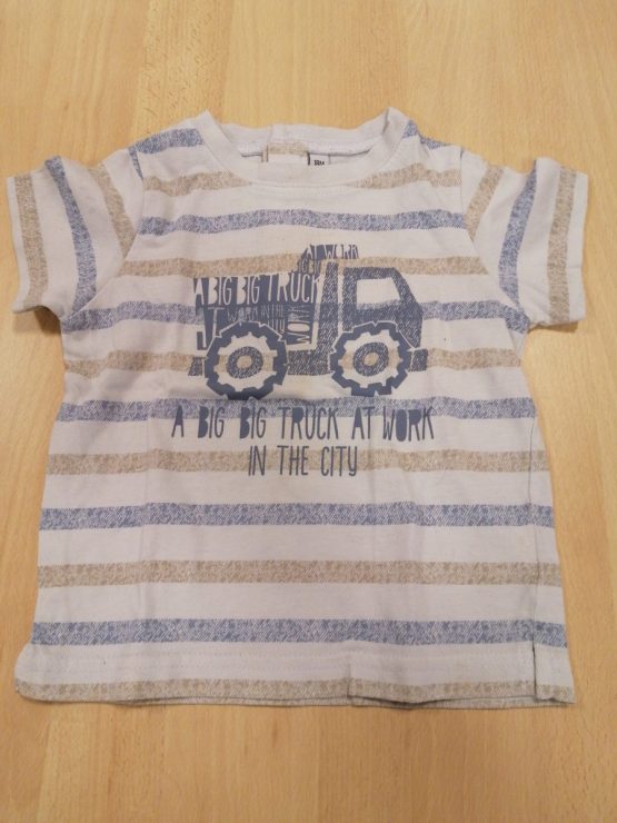 t-shirt blanc 18 mois