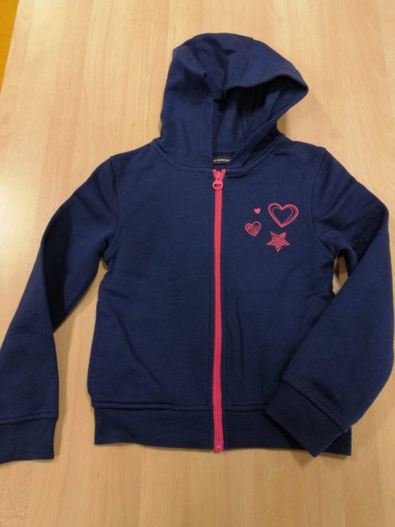 gilet 8 ans fille bleu
