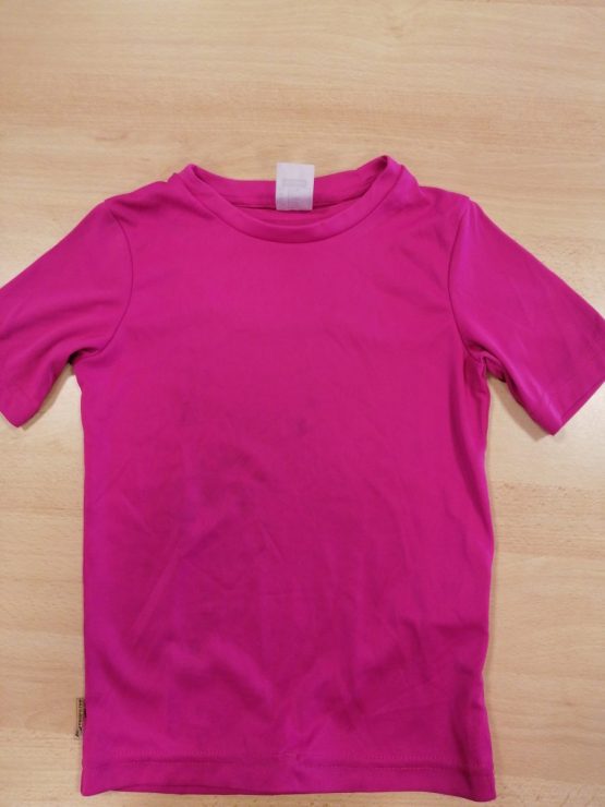 t- shirt manches courtes décathlon rose taille 4 ans