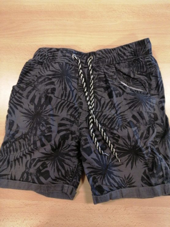 short tissaia gris et noir