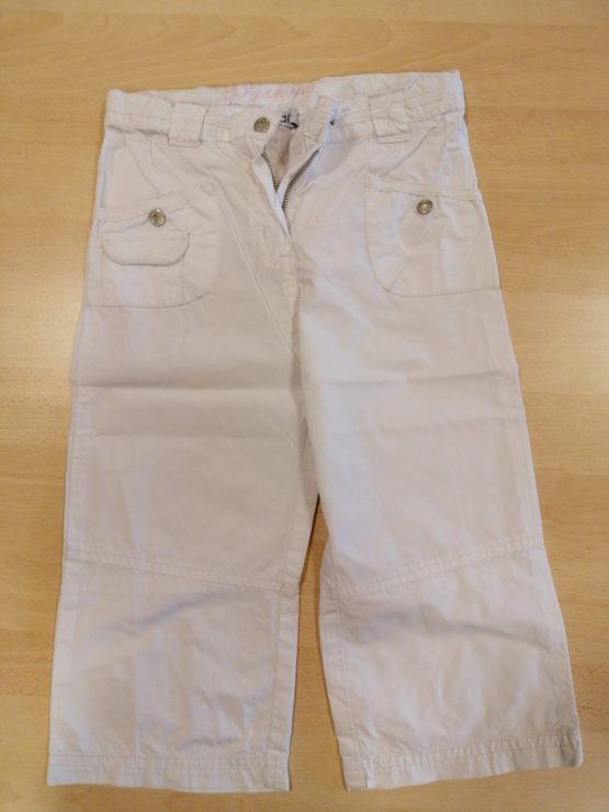 pantalon blanc taille 6A