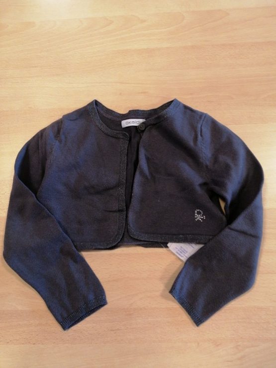 Gilet Gris Foncé Okaidi 5 ans