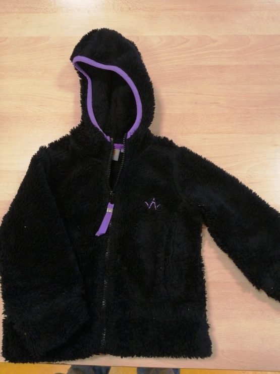 veste noir pour fille 4ans