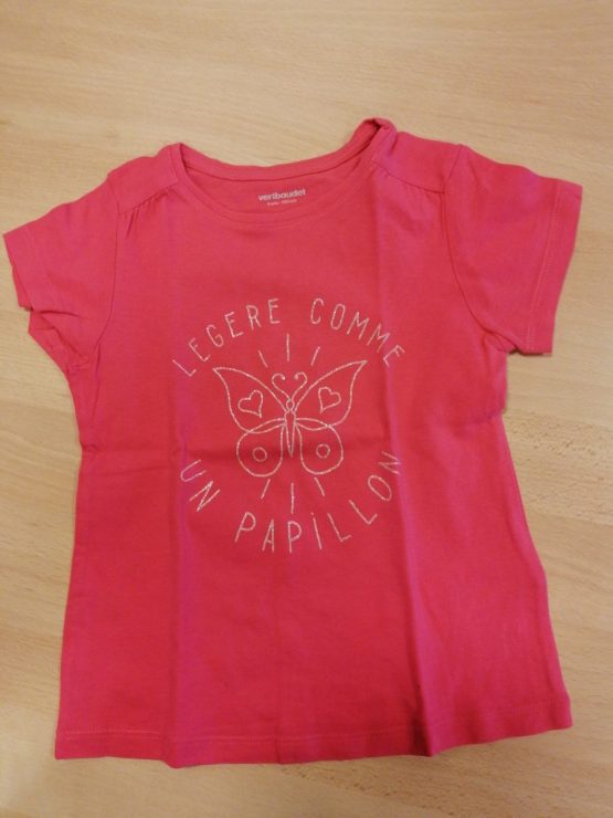 T-Shirt Rose Vertbaudet