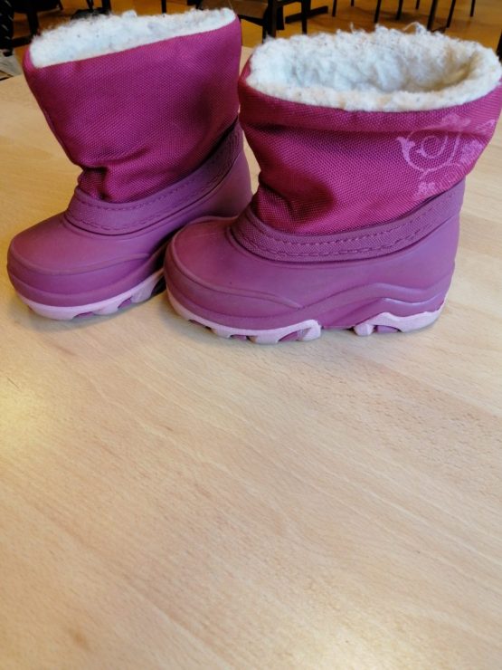 Bottes rose enfant fille pointure 20-21