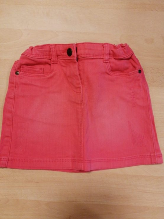 Jupe jean rose taille 4 ans