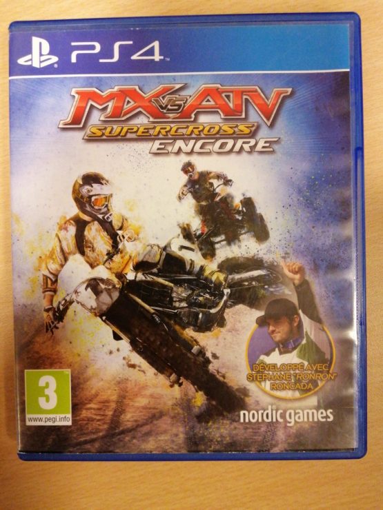 jeu Playstation 4 MXvsATVsupercross encore