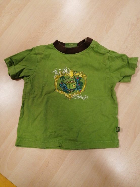 t-shirt vert 18 mois