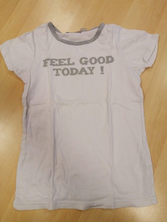T-shirt blanc, taille 10-12 ans