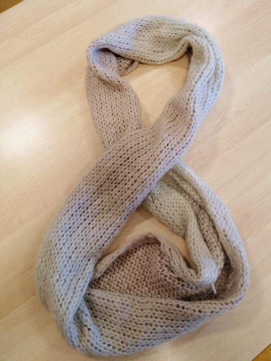 écharpe beige