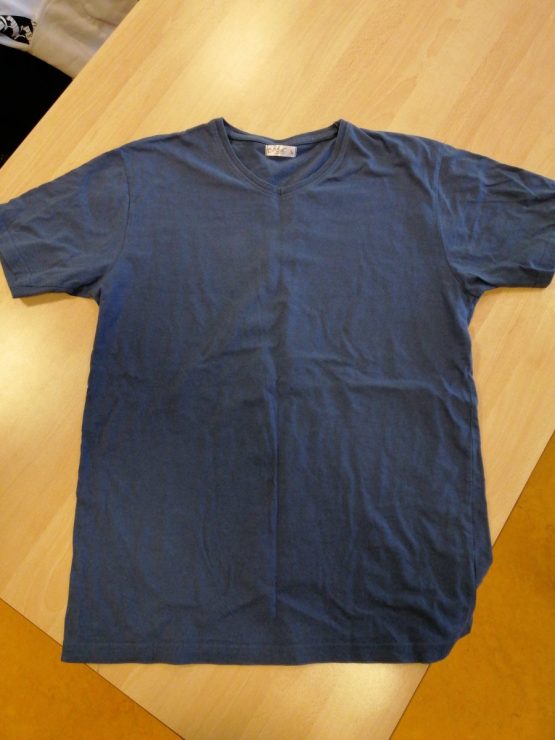 t-shirt bleu femme L