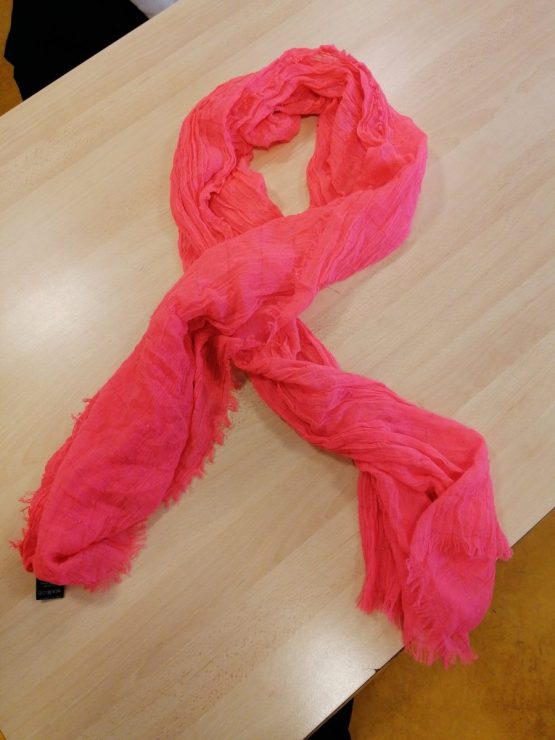 Foulard rose