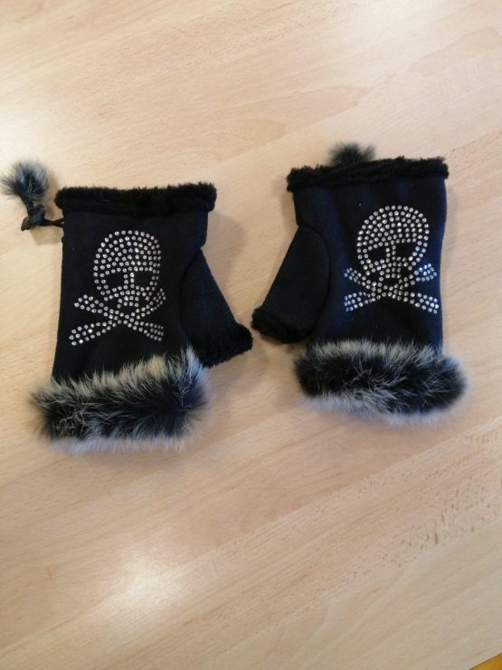 Gants Noirs Femme Taille Unique