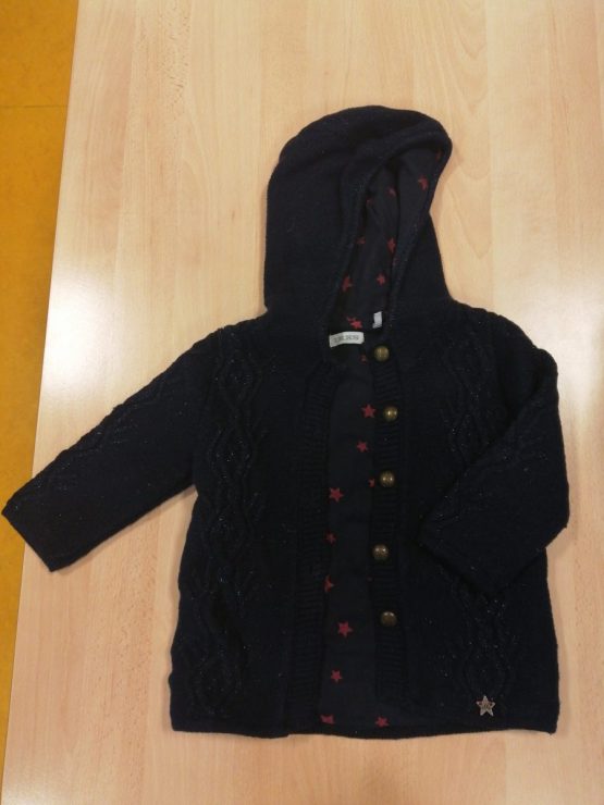 Veste bleu foncé Taille : 12 mois