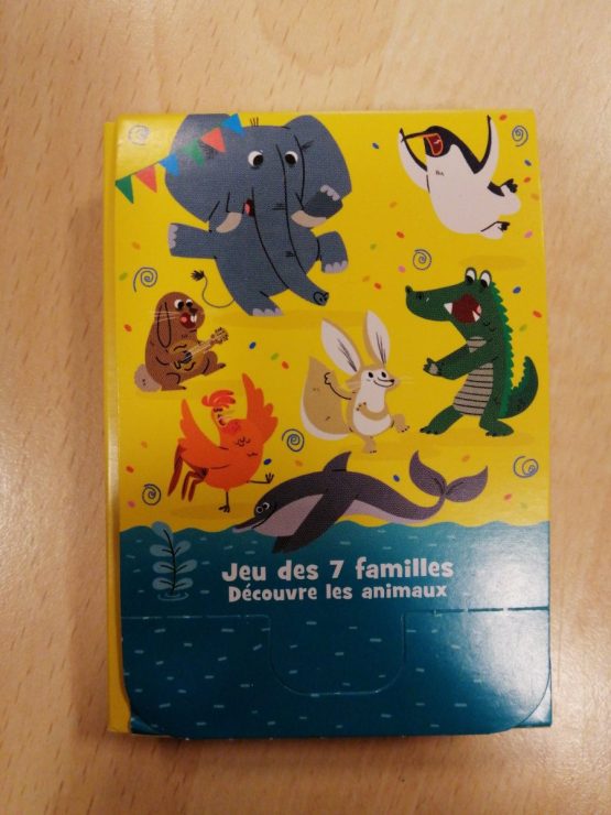Jeu des 7 familles Découvre les animaux